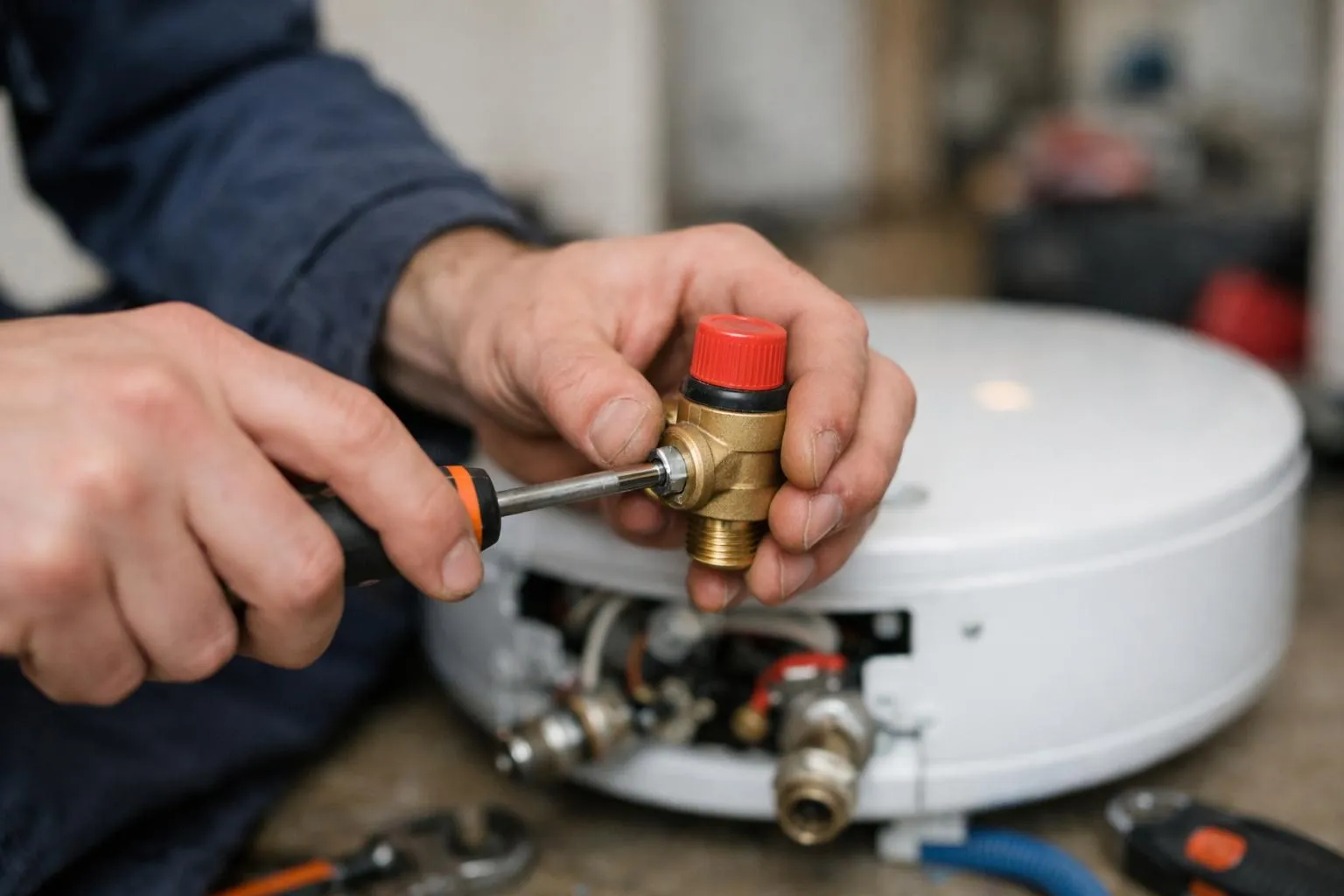 Dépannage chauffe-eau Lille, réparation de chauffe-eau par un technicien.