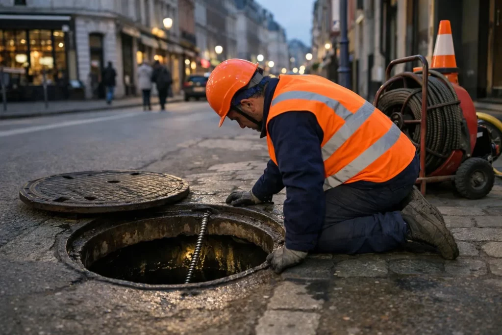 Débouchage canalisation urgence Lille, intervention rapide 24/7